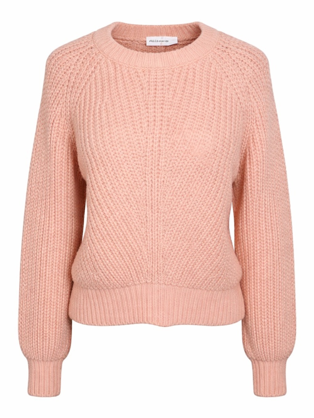All In Favor Blush Chunky Knit Sweater Soft Girl‎ Cozy Cottagecore-Small